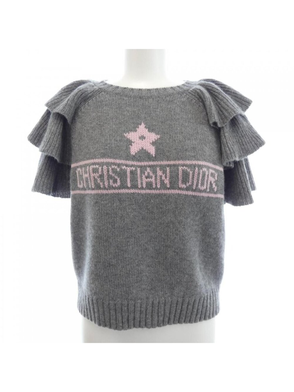 Dior Knit Sweater Gray